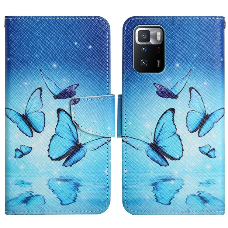 Painted Pattern Flip Leather Phone Case, For Xiaomi Redmi Note 10 Pro 5G, For Xiaomi Redmi Note 11 5G China