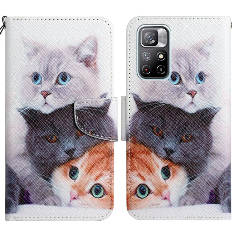 Painted Pattern Flip Leather Phone Case, For Xiaomi Redmi Note 10 Pro 5G, For Xiaomi Redmi Note 11 5G China