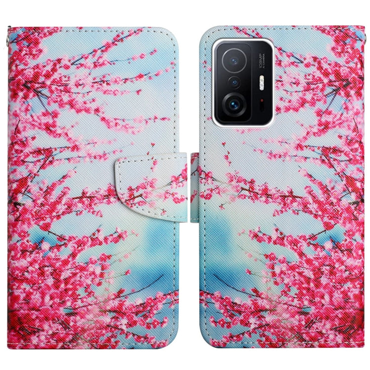 Painted Pattern Flip Leather Phone Case, For Xiaomi Redmi Note 11 Pro 5G China, For Xiaomi Mi 11T