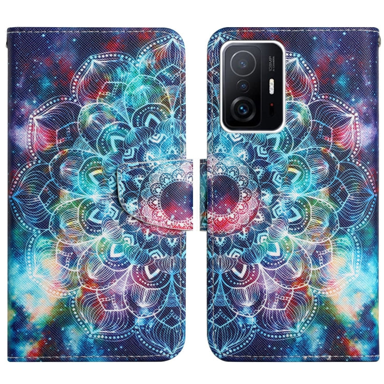 Painted Pattern Flip Leather Phone Case, For Xiaomi Redmi Note 11 Pro 5G China, For Xiaomi Mi 11T