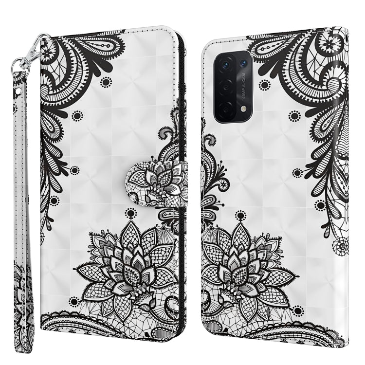3D Painting Pattern Flip Leather Phone Case, For OPPO A54 5G / A74 5G, For OPPO A74 4G, For OPPO A94 5G / A95 5G, For OnePlus Nord N20 5G / OPPO A96 5G