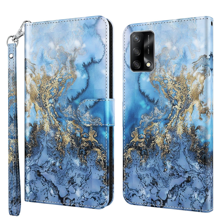 3D Painting Pattern Flip Leather Phone Case, For OPPO A54 5G / A74 5G, For OPPO A74 4G, For OPPO A94 5G / A95 5G, For OnePlus Nord N20 5G / OPPO A96 5G