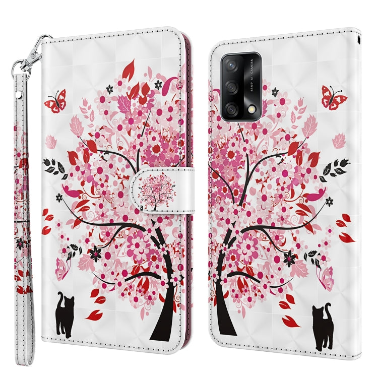 3D Painting Pattern Flip Leather Phone Case, For OPPO A54 5G / A74 5G, For OPPO A74 4G, For OPPO A94 5G / A95 5G, For OnePlus Nord N20 5G / OPPO A96 5G