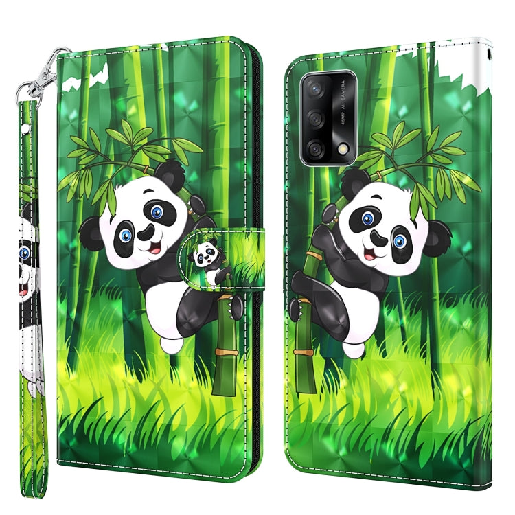 3D Painting Pattern Flip Leather Phone Case, For OPPO A54 5G / A74 5G, For OPPO A74 4G, For OPPO A94 5G / A95 5G, For OnePlus Nord N20 5G / OPPO A96 5G