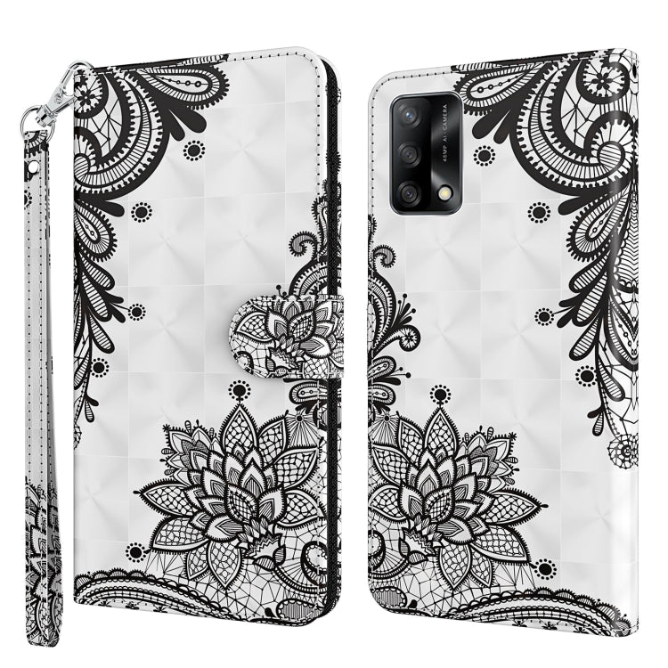 3D Painting Pattern Flip Leather Phone Case, For OPPO A54 5G / A74 5G, For OPPO A74 4G, For OPPO A94 5G / A95 5G, For OnePlus Nord N20 5G / OPPO A96 5G