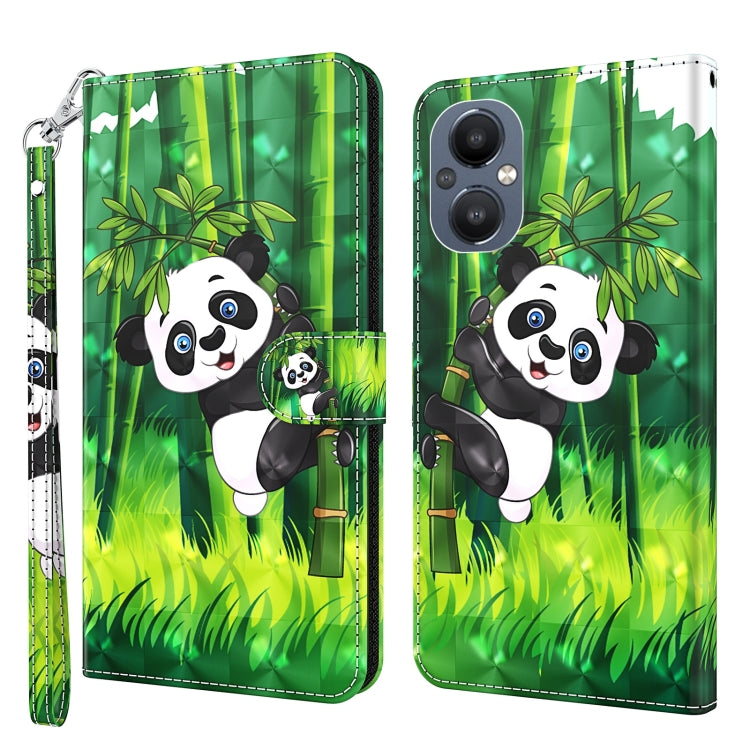3D Painting Pattern Flip Leather Phone Case, For OPPO A54 5G / A74 5G, For OPPO A74 4G, For OPPO A94 5G / A95 5G, For OnePlus Nord N20 5G / OPPO A96 5G