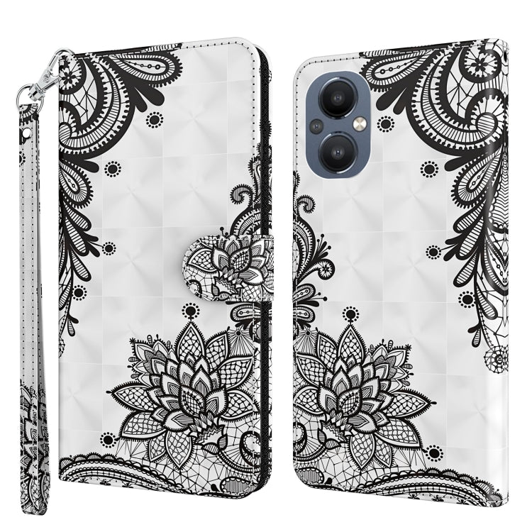 3D Painting Pattern Flip Leather Phone Case, For OPPO A54 5G / A74 5G, For OPPO A74 4G, For OPPO A94 5G / A95 5G, For OnePlus Nord N20 5G / OPPO A96 5G