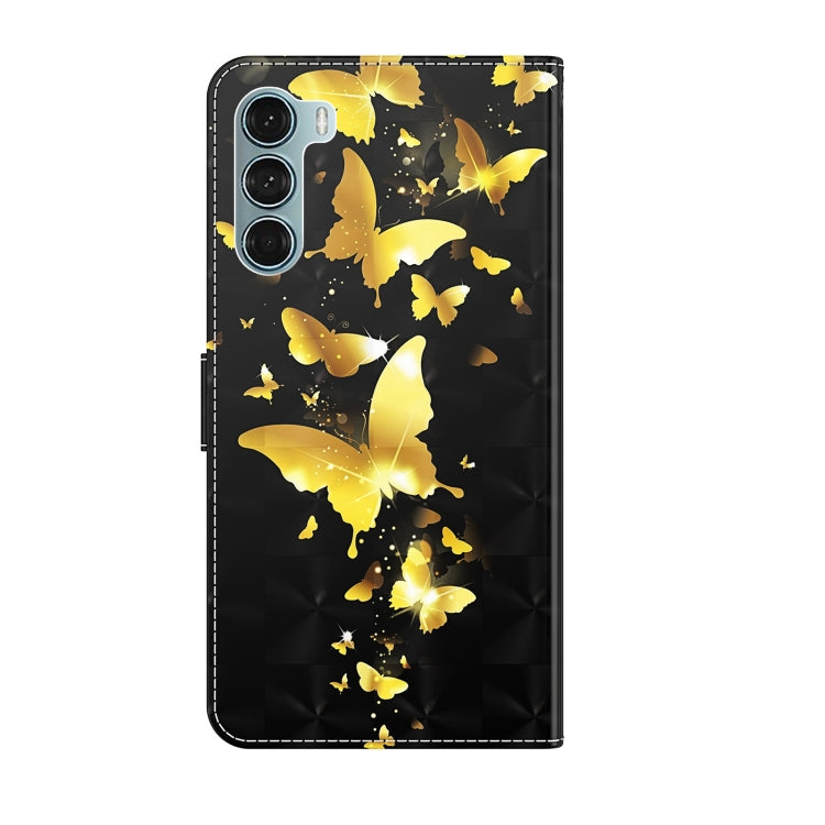 3D Painting Pattern Flip Leather Phone Case, For Motorola Moto G200 5G / Edge S30, For Nokia G50