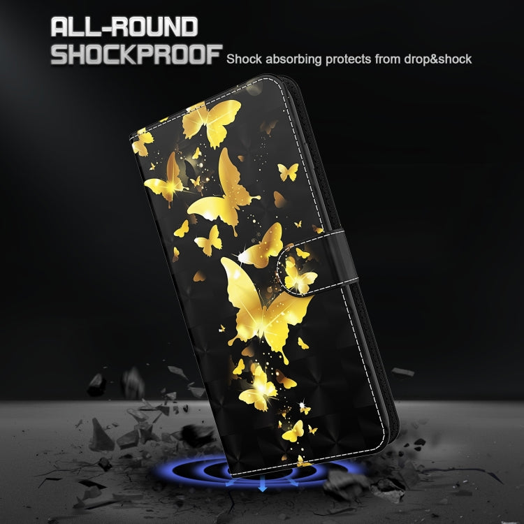 3D Painting Pattern Flip Leather Phone Case, For Motorola Moto G200 5G / Edge S30, For Nokia G50