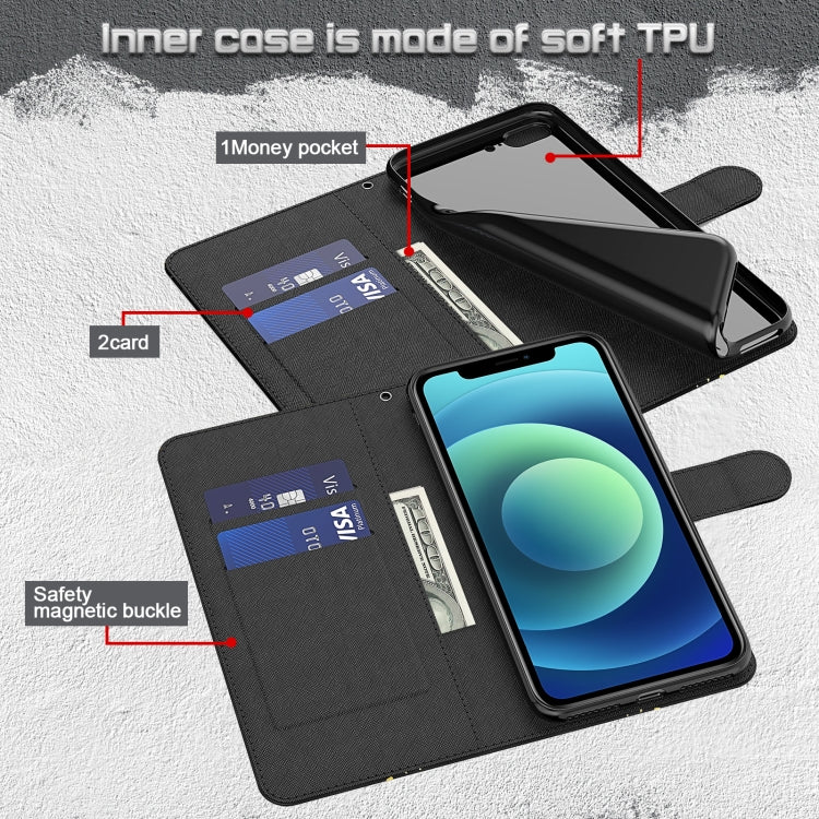 3D Painting Pattern Flip Leather Phone Case, For Motorola Moto G200 5G / Edge S30, For Nokia G50