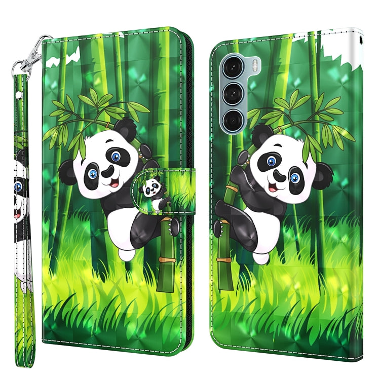 3D Painting Pattern Flip Leather Phone Case, For Motorola Moto G200 5G / Edge S30, For Nokia G50
