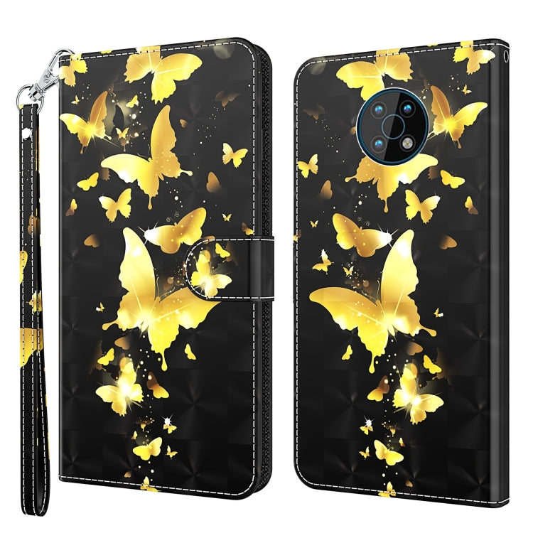 3D Painting Pattern Flip Leather Phone Case, For Motorola Moto G200 5G / Edge S30, For Nokia G50