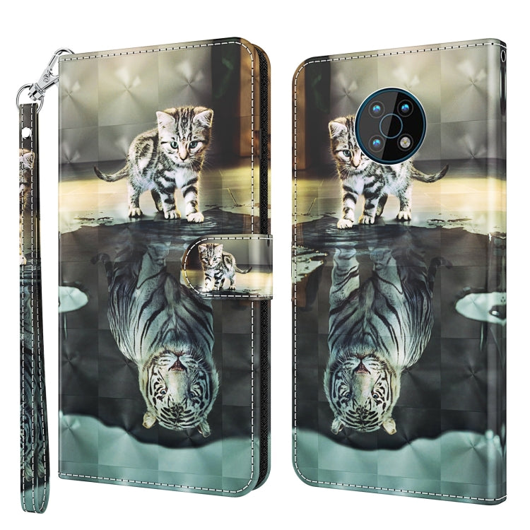 3D Painting Pattern Flip Leather Phone Case, For Motorola Moto G200 5G / Edge S30, For Nokia G50