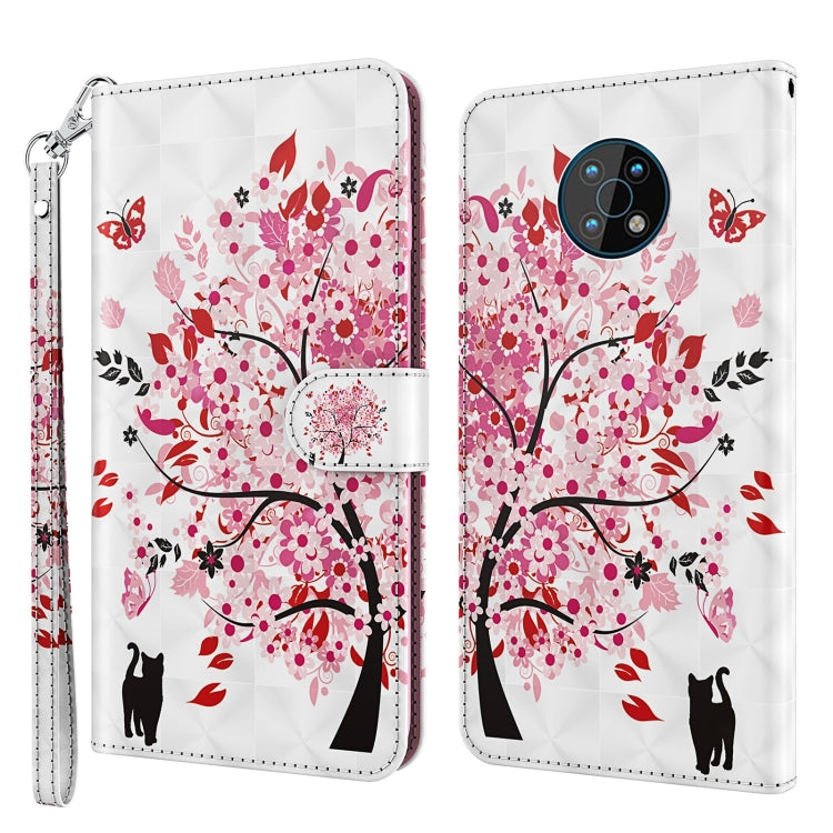 3D Painting Pattern Flip Leather Phone Case, For Motorola Moto G200 5G / Edge S30, For Nokia G50