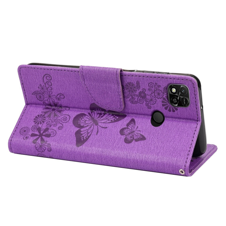 Butterfly Embossed Leather Phone Case, For Xiaomi Redmi 10A, For Xiaomi Redmi 10C, For Samsung Galaxy M23 5G, For Samsung Galaxy M53 5G