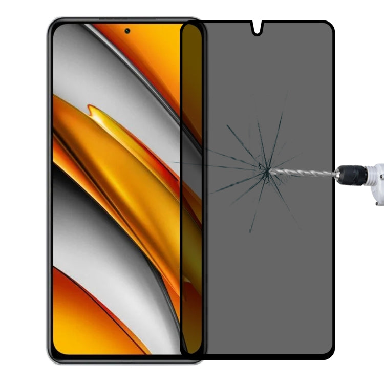 Full Cover Anti-peeping Tempered Glass Film For Samsung Galaxy A12, For Xiaomi Redmi Note 4G / 5G(1 PC), For Xiaomi Redmi Note 10 Pro(1 PC), For Xiaomi Poco X3 Pro(1 PC), For Xiaomi Poco F3(1 PC), For Xiaomi Poco M3 Pro(1 PC), For Xiaomi Poco F3 GT(1 P...