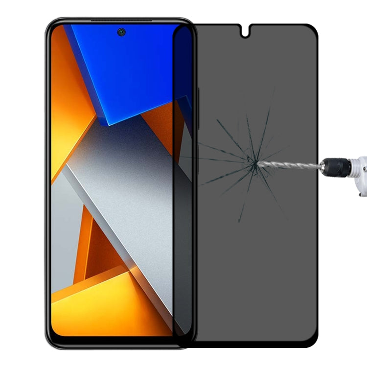 Full Cover Anti-peeping Tempered Glass Film For Samsung Galaxy A12, For Xiaomi Redmi Note 4G / 5G(1 PC), For Xiaomi Redmi Note 10 Pro(1 PC), For Xiaomi Poco X3 Pro(1 PC), For Xiaomi Poco F3(1 PC), For Xiaomi Poco M3 Pro(1 PC), For Xiaomi Poco F3 GT(1 P...