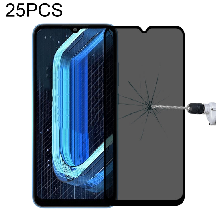 25 PCS Full Cover Anti-peeping Tempered Glass Film For Samsung Galaxy A12, For Xiaomi Redmi Note 4G / 5G(25 PCS), For Xiaomi Redmi Note 10 Pro(25 PCS), For Xiaomi Poco X3 Pro(25 PCS), For Xiaomi Poco F3(25 PCS), For Xiaomi Poco M3 Pro(25 PCS)          ...
