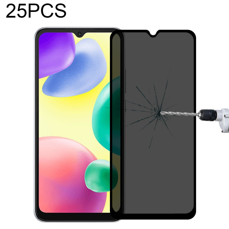25 PCS Full Cover Anti-peeping Tempered Glass Film For Samsung Galaxy A12, For Xiaomi Redmi Note 4G / 5G(25 PCS), For Xiaomi Redmi Note 10 Pro(25 PCS), For Xiaomi Poco X3 Pro(25 PCS), For Xiaomi Poco F3(25 PCS), For Xiaomi Poco M3 Pro(25 PCS)          ...
