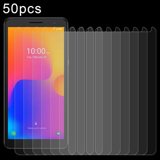 50 PCS 0.26mm 9H 2.5D Tempered Glass Film, For Alcatel 1B 2022 (50 PCS), For Infinix Hot 12 (50 PCS), For Infinix Note 12 (50 PCS), For Infinix Smart 6 HD (50 PCS)