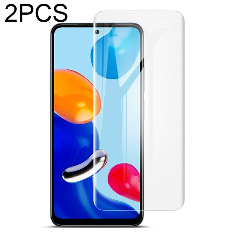 2 PCS IMAK Curved Full Screen Hydrogel Film Front Protector, For Xiaomi Redmi K40S 5G, For Xiaomi Redmi K50 5G / K50 Pro 5G, For Xiaomi Redmi Note 11 4G, For Xiaomi Redmi Note 11E Pro 5G, For Xiaomi Redmi Note 11s 4G