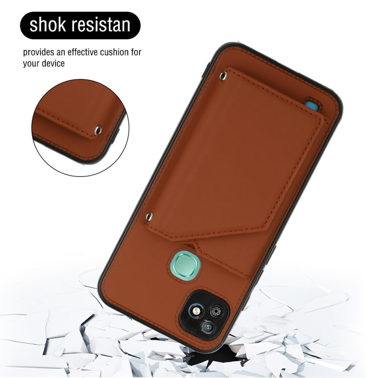 Skin Feel PU + TPU + PC Phone Case, For Infinix Smart HD 2021-X612, For Tecno Pop5, For Samsung Galaxy A03 164mm