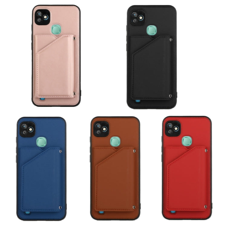 Skin Feel PU + TPU + PC Phone Case, For Infinix Smart HD 2021-X612, For Tecno Pop5, For Samsung Galaxy A03 164mm