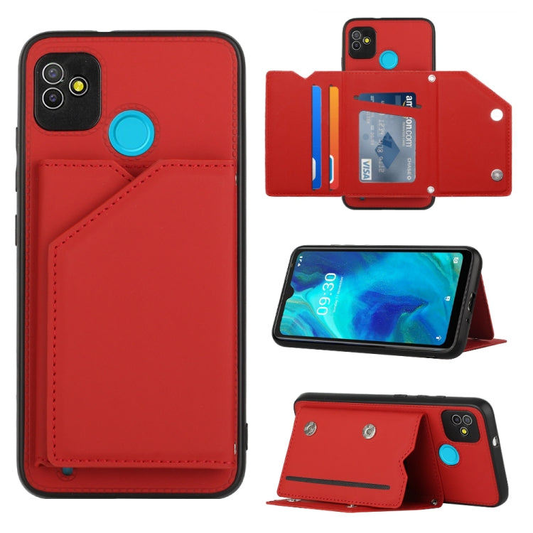 Skin Feel PU + TPU + PC Phone Case, For Infinix Smart HD 2021-X612, For Tecno Pop5, For Samsung Galaxy A03 164mm