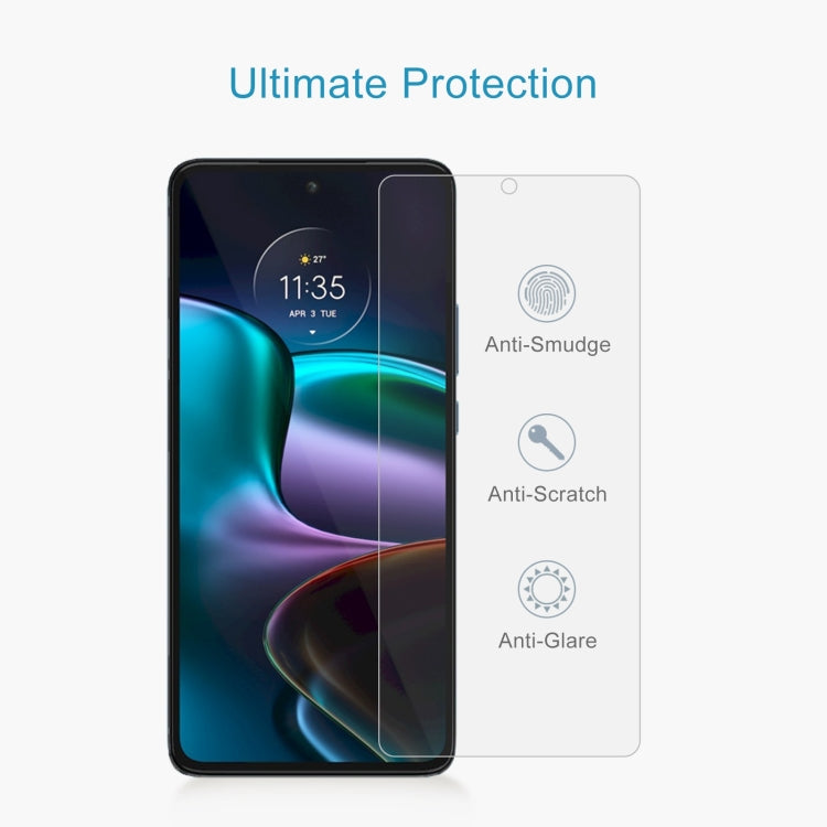 50 PCS 0.26mm 9H 2.5D Tempered Glass Film, For Motorola Edge 30(50 PCS)