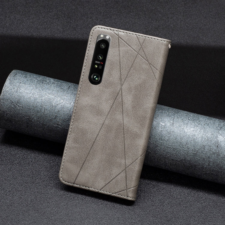 Prismatic Invisible Magnetic Leather Phone Case, For Sony Xperia 1 III, For Sony Xperia 5 III, For Sony Xperia 10 III