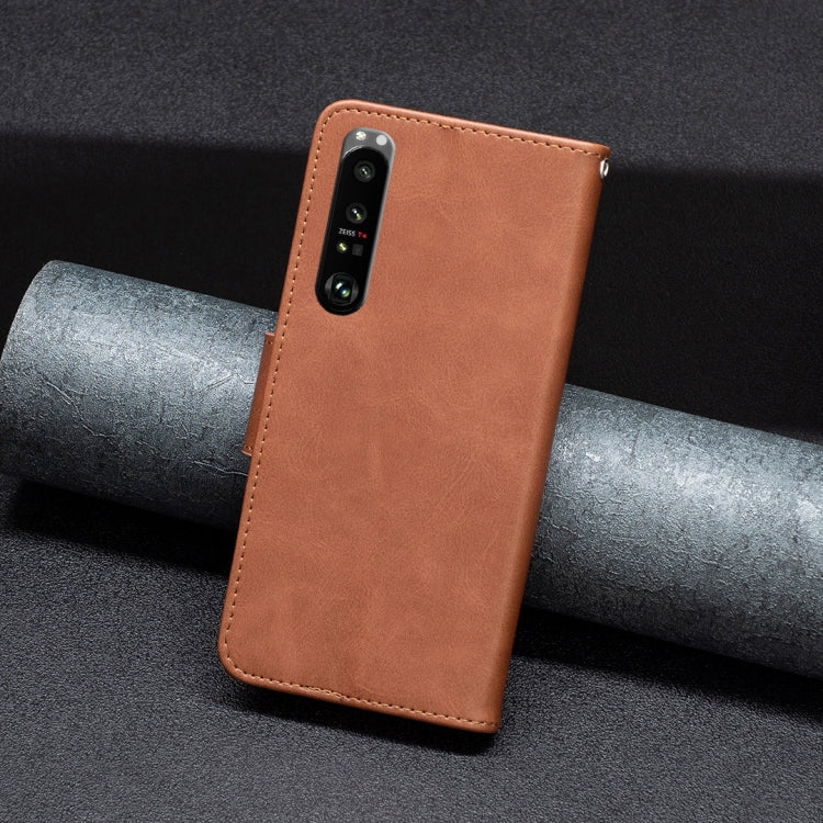 Lambskin Texture Leather Phone Case, For Sony Xperia 1 III, For Sony Xperia 5 III, For Sony Xperia 10 III