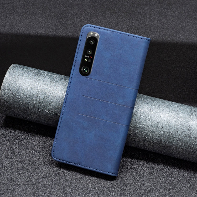 Magnetic Splicing Leather Phone Case, For Sony Xperia 1 III, For Sony Xperia 5 III, For Sony Xperia 10 III
