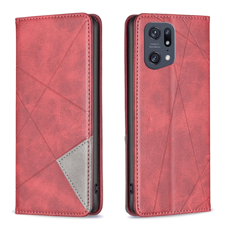 Prismatic Invisible Magnetic Leather Phone Case, For OnePlus Nord N200 5G, For OPPO Find X5 Pro, For OPPO Reno7 5G Global, For Infinix Zero X Neo, For Infinix Zero X / X Pro