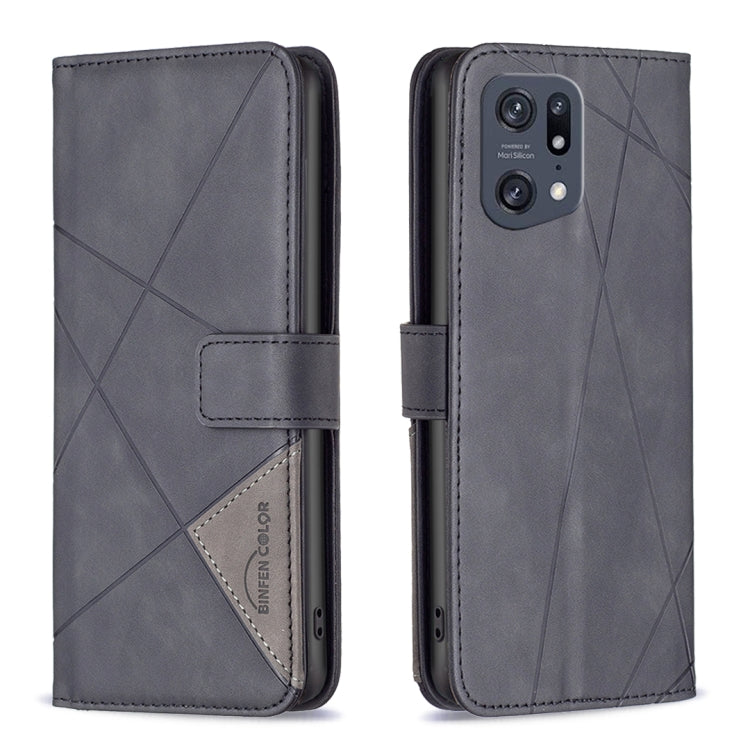 BF05 Magnetic Buckle Rhombus Texture Leather Phone Case, For OnePlus Nord N200 5G, For OPPO Find X5 Pro, For OPPO Reno7 5G Global, For Infinix Zero X Neo, For Infinix Zero X / X Pro