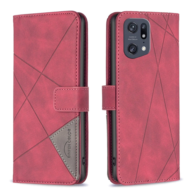 BF05 Magnetic Buckle Rhombus Texture Leather Phone Case, For OnePlus Nord N200 5G, For OPPO Find X5 Pro, For OPPO Reno7 5G Global, For Infinix Zero X Neo, For Infinix Zero X / X Pro