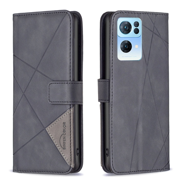 BF05 Magnetic Buckle Rhombus Texture Leather Phone Case, For OnePlus Nord N200 5G, For OPPO Find X5 Pro, For OPPO Reno7 5G Global, For Infinix Zero X Neo, For Infinix Zero X / X Pro