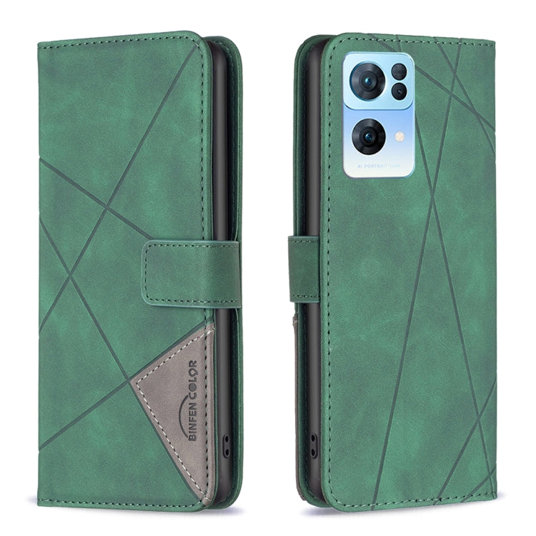 BF05 Magnetic Buckle Rhombus Texture Leather Phone Case, For OnePlus Nord N200 5G, For OPPO Find X5 Pro, For OPPO Reno7 5G Global, For Infinix Zero X Neo, For Infinix Zero X / X Pro