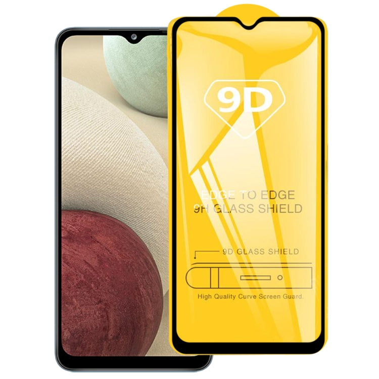 9D Full Glue Screen Tempered Glass Film, For Samsung Galaxy A12/A12 Nacho/M12/A13 5G/A23/A04s (1 PC)