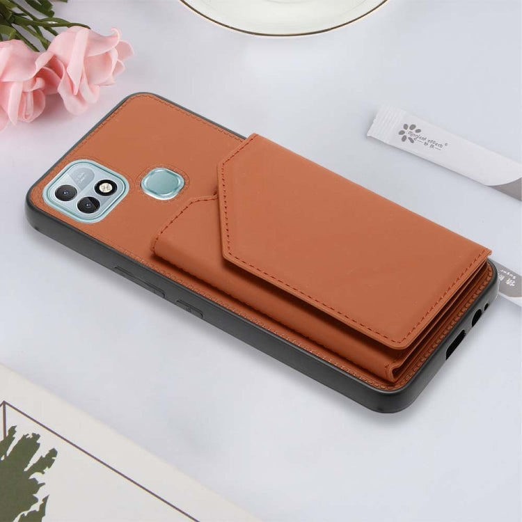 Skin Feel PU + TPU + PC Phone Case, For Infinix Hot 10i / Smart 5 Pro, For Infinix Hot 10S / 10T / 10S NFC, For Infinix Hot 11, For Infinix Hot 11S, For Infinix Note 10 Pro, For Infinix Note 11, For Infinix Smart 6, For Infinix Smart 5 / Hot 10 Lite   ...
