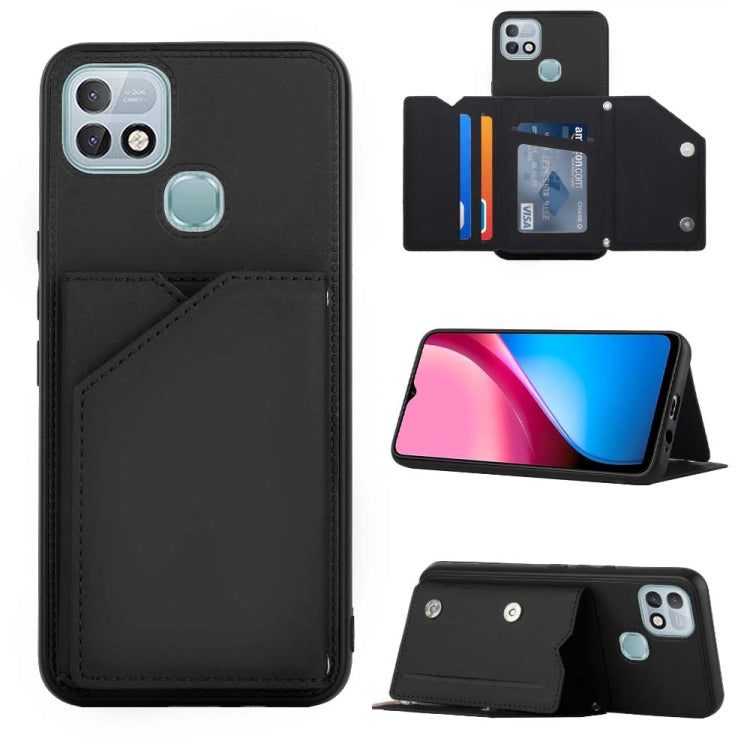Skin Feel PU + TPU + PC Phone Case, For Infinix Hot 10i / Smart 5 Pro, For Infinix Hot 10S / 10T / 10S NFC, For Infinix Hot 11, For Infinix Hot 11S, For Infinix Note 10 Pro, For Infinix Note 11, For Infinix Smart 6, For Infinix Smart 5 / Hot 10 Lite   ...