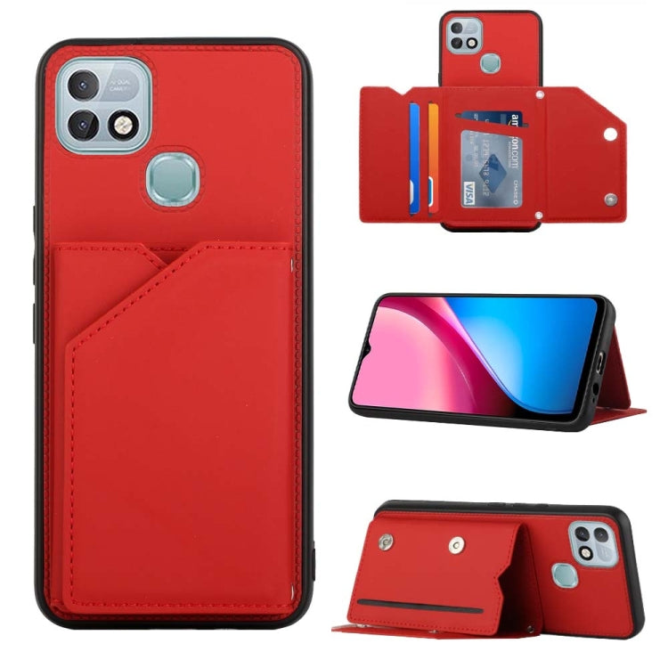 Skin Feel PU + TPU + PC Phone Case, For Infinix Hot 10i / Smart 5 Pro, For Infinix Hot 10S / 10T / 10S NFC, For Infinix Hot 11, For Infinix Hot 11S, For Infinix Note 10 Pro, For Infinix Note 11, For Infinix Smart 6, For Infinix Smart 5 / Hot 10 Lite   ...