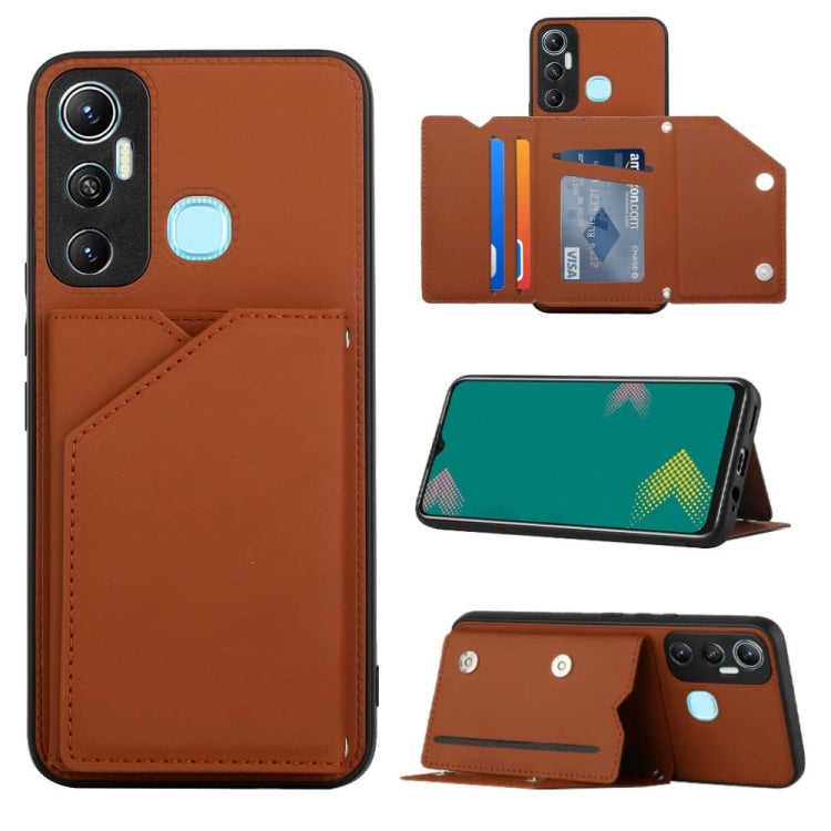 Skin Feel PU + TPU + PC Phone Case, For Infinix Hot 10i / Smart 5 Pro, For Infinix Hot 10S / 10T / 10S NFC, For Infinix Hot 11, For Infinix Hot 11S, For Infinix Note 10 Pro, For Infinix Note 11, For Infinix Smart 6, For Infinix Smart 5 / Hot 10 Lite   ...
