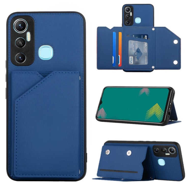 Skin Feel PU + TPU + PC Phone Case, For Infinix Hot 10i / Smart 5 Pro, For Infinix Hot 10S / 10T / 10S NFC, For Infinix Hot 11, For Infinix Hot 11S, For Infinix Note 10 Pro, For Infinix Note 11, For Infinix Smart 6, For Infinix Smart 5 / Hot 10 Lite   ...