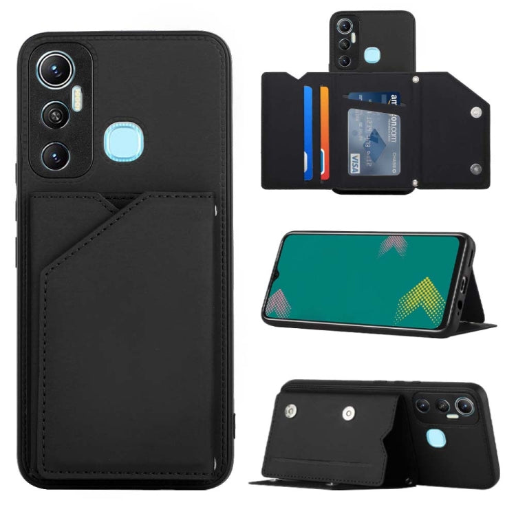 Skin Feel PU + TPU + PC Phone Case, For Infinix Hot 10i / Smart 5 Pro, For Infinix Hot 10S / 10T / 10S NFC, For Infinix Hot 11, For Infinix Hot 11S, For Infinix Note 10 Pro, For Infinix Note 11, For Infinix Smart 6, For Infinix Smart 5 / Hot 10 Lite   ...