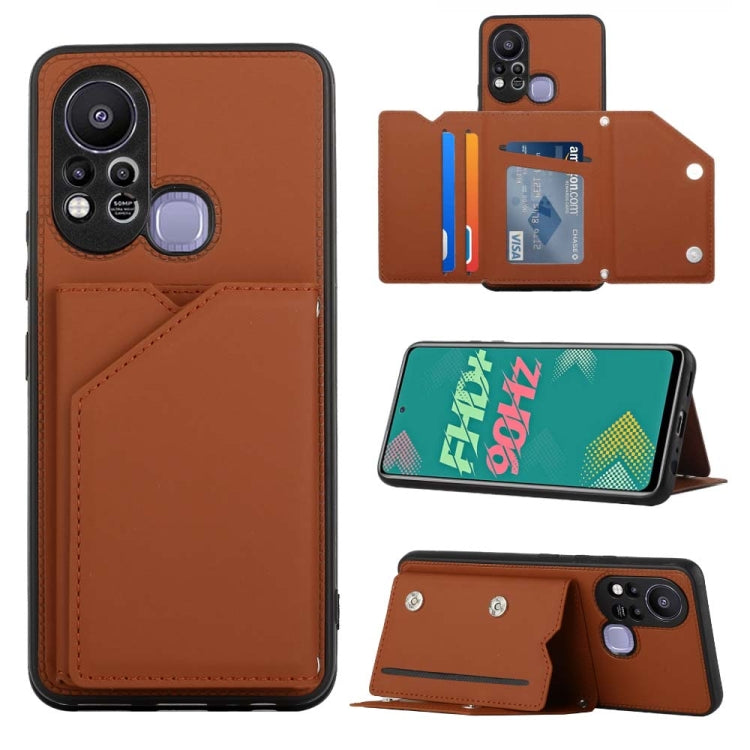 Skin Feel PU + TPU + PC Phone Case, For Infinix Hot 10i / Smart 5 Pro, For Infinix Hot 10S / 10T / 10S NFC, For Infinix Hot 11, For Infinix Hot 11S, For Infinix Note 10 Pro, For Infinix Note 11, For Infinix Smart 6, For Infinix Smart 5 / Hot 10 Lite   ...