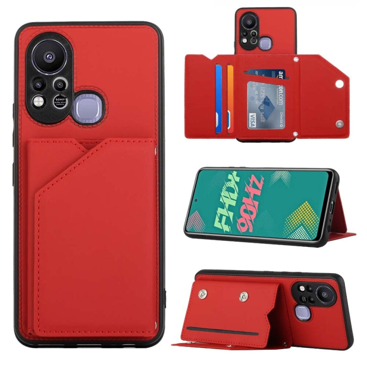 Skin Feel PU + TPU + PC Phone Case, For Infinix Hot 10i / Smart 5 Pro, For Infinix Hot 10S / 10T / 10S NFC, For Infinix Hot 11, For Infinix Hot 11S, For Infinix Note 10 Pro, For Infinix Note 11, For Infinix Smart 6, For Infinix Smart 5 / Hot 10 Lite   ...