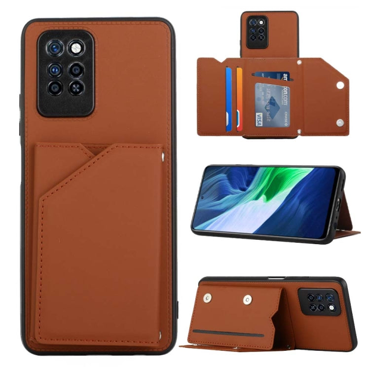 Skin Feel PU + TPU + PC Phone Case, For Infinix Hot 10i / Smart 5 Pro, For Infinix Hot 10S / 10T / 10S NFC, For Infinix Hot 11, For Infinix Hot 11S, For Infinix Note 10 Pro, For Infinix Note 11, For Infinix Smart 6, For Infinix Smart 5 / Hot 10 Lite   ...