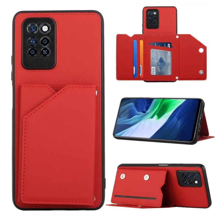 Skin Feel PU + TPU + PC Phone Case, For Infinix Hot 10i / Smart 5 Pro, For Infinix Hot 10S / 10T / 10S NFC, For Infinix Hot 11, For Infinix Hot 11S, For Infinix Note 10 Pro, For Infinix Note 11, For Infinix Smart 6, For Infinix Smart 5 / Hot 10 Lite   ...