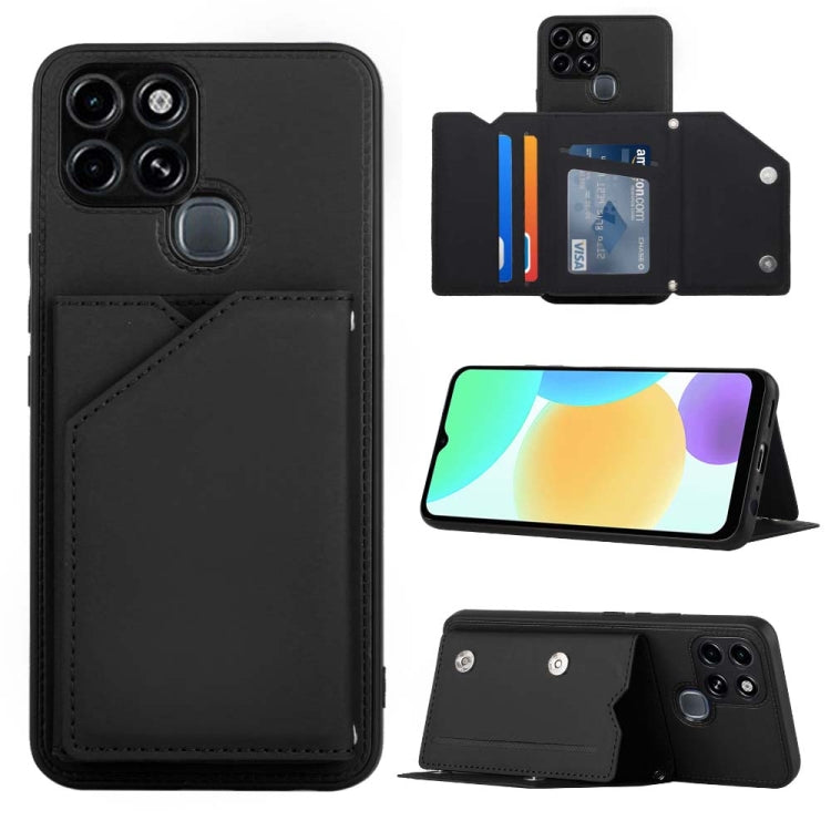 Skin Feel PU + TPU + PC Phone Case, For Infinix Hot 10i / Smart 5 Pro, For Infinix Hot 10S / 10T / 10S NFC, For Infinix Hot 11, For Infinix Hot 11S, For Infinix Note 10 Pro, For Infinix Note 11, For Infinix Smart 6, For Infinix Smart 5 / Hot 10 Lite   ...