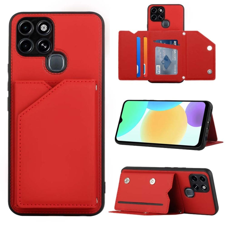 Skin Feel PU + TPU + PC Phone Case, For Infinix Hot 10i / Smart 5 Pro, For Infinix Hot 10S / 10T / 10S NFC, For Infinix Hot 11, For Infinix Hot 11S, For Infinix Note 10 Pro, For Infinix Note 11, For Infinix Smart 6, For Infinix Smart 5 / Hot 10 Lite   ...